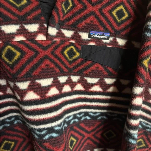 Patagonia geometric Synchilla Snap-T fleece - Picture 3 of 5